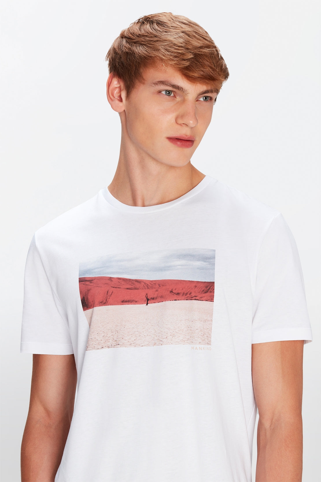 Photographic Tee Cotton White