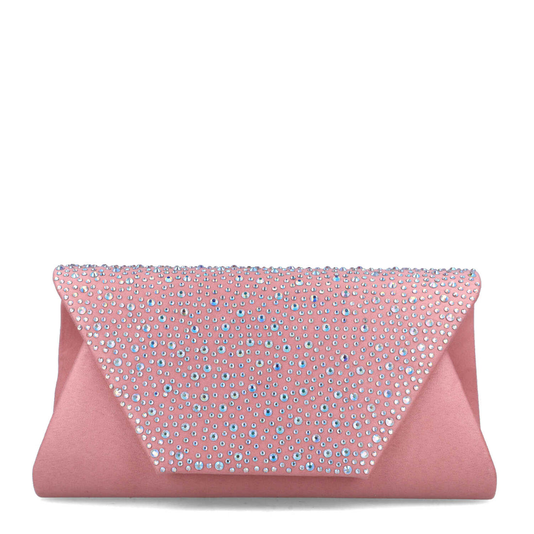 Pink Embellished Clutch Bag