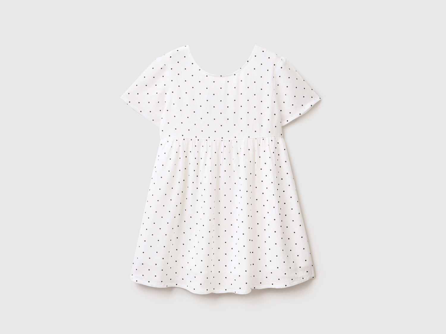 Polka Dot Dress In Sustainable Viscose - 01