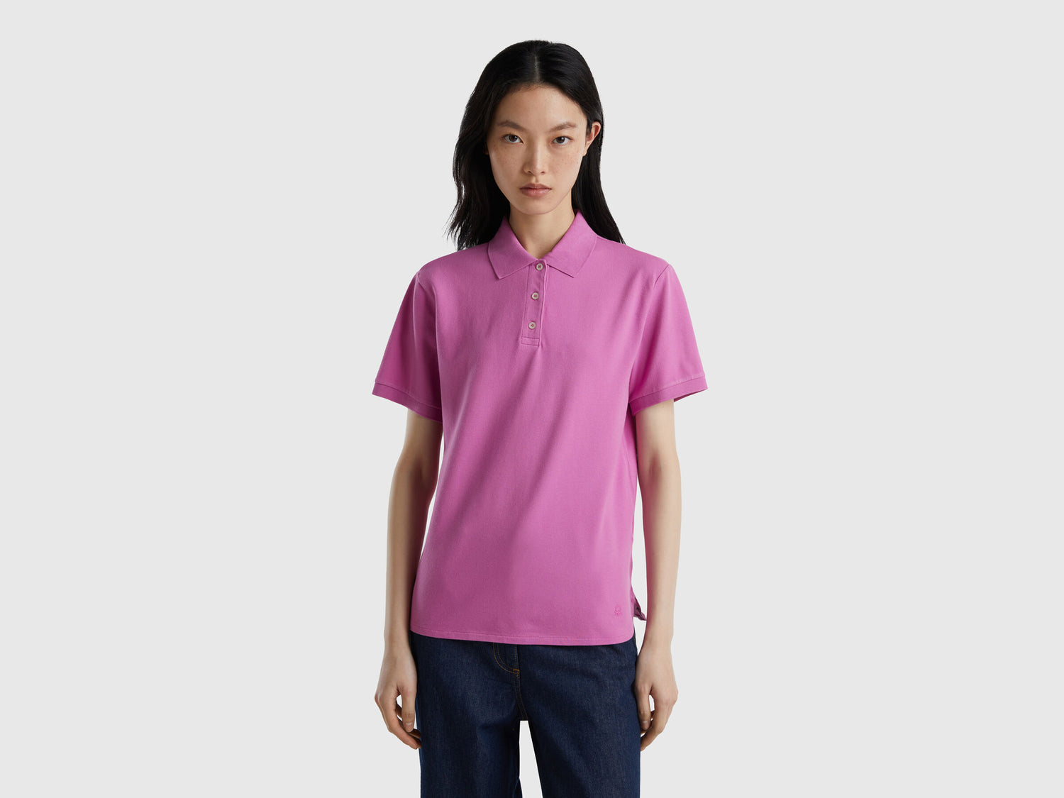 Polo In Stretch Organic Cotton - 01