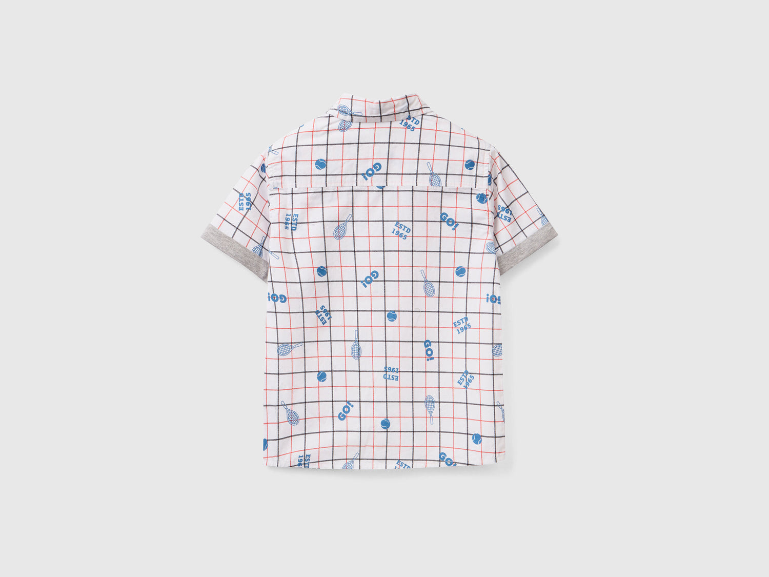 Printed Short Sleeve Shirt - 02