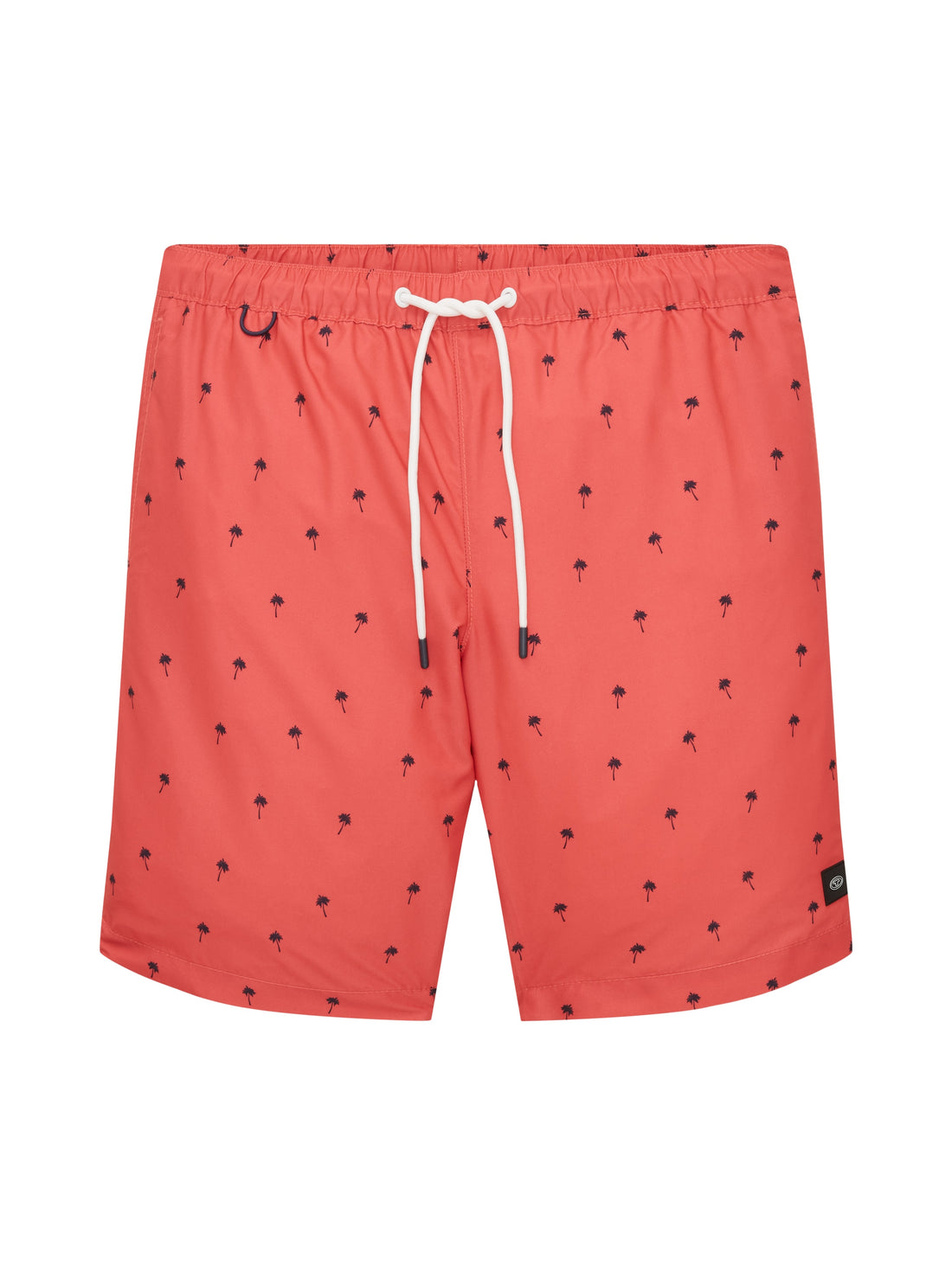 Red All-Over Print Swimming Trunks