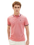 Red Short Sleeve Polo Shirt Tom Tailor