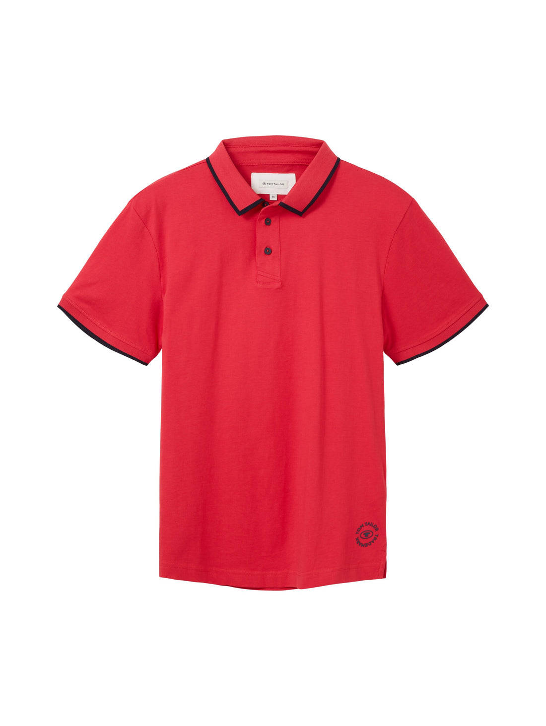 Red Short Sleeve Polo Shirt - BEVAVA