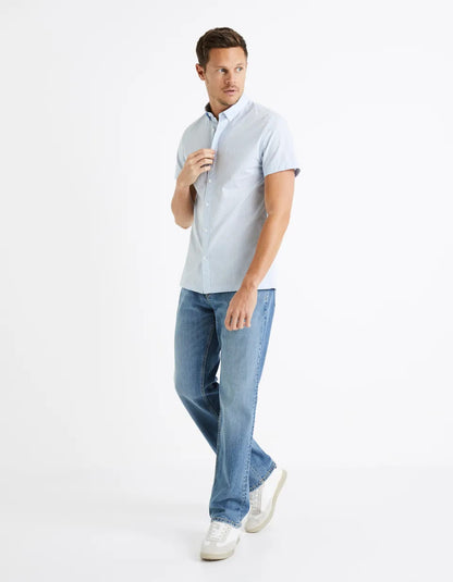 Regular C5 in 3 Lengths Jeans - Double Stone - 01