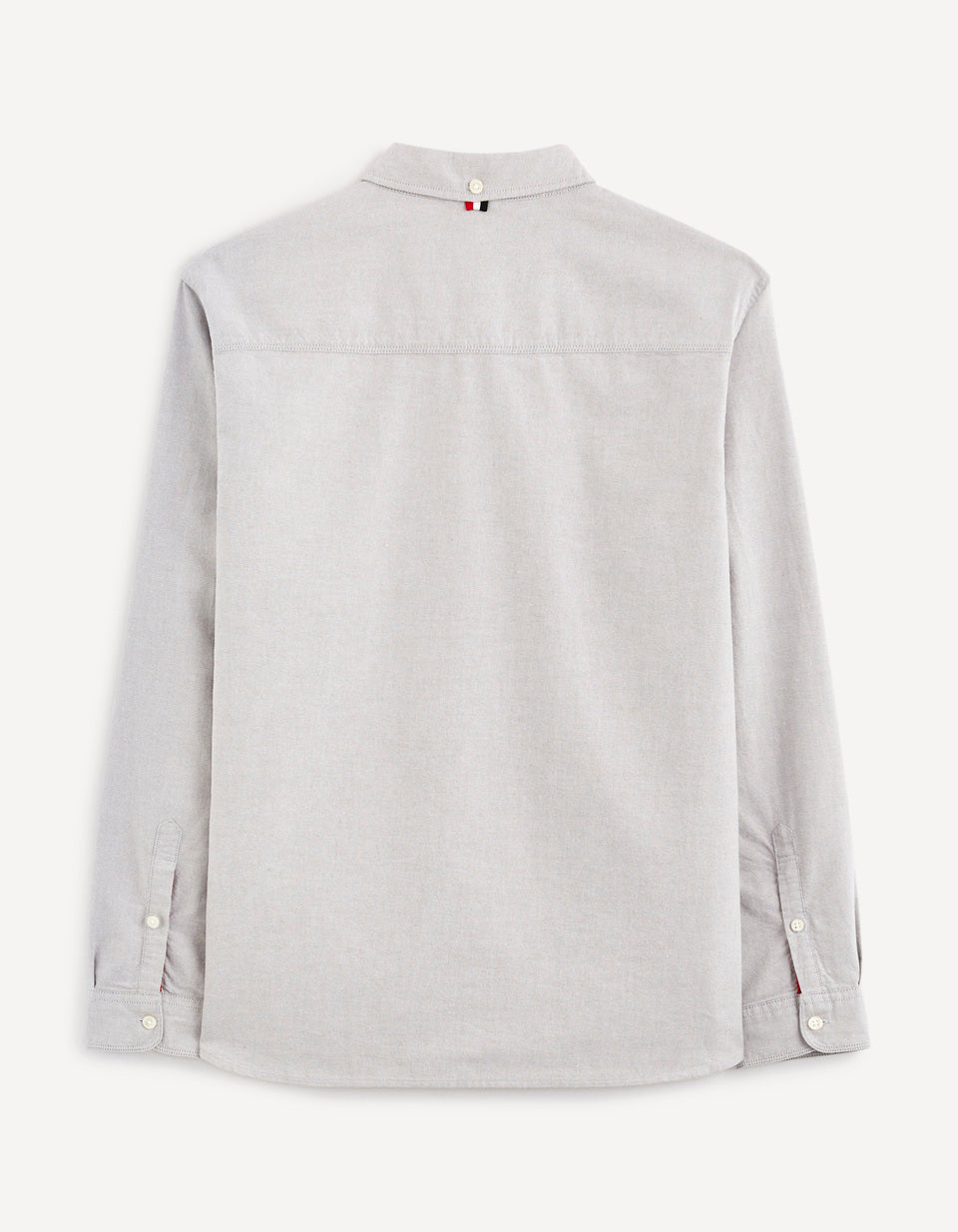 Regular-Fit 100% Cotton Shirt - Gray - 04