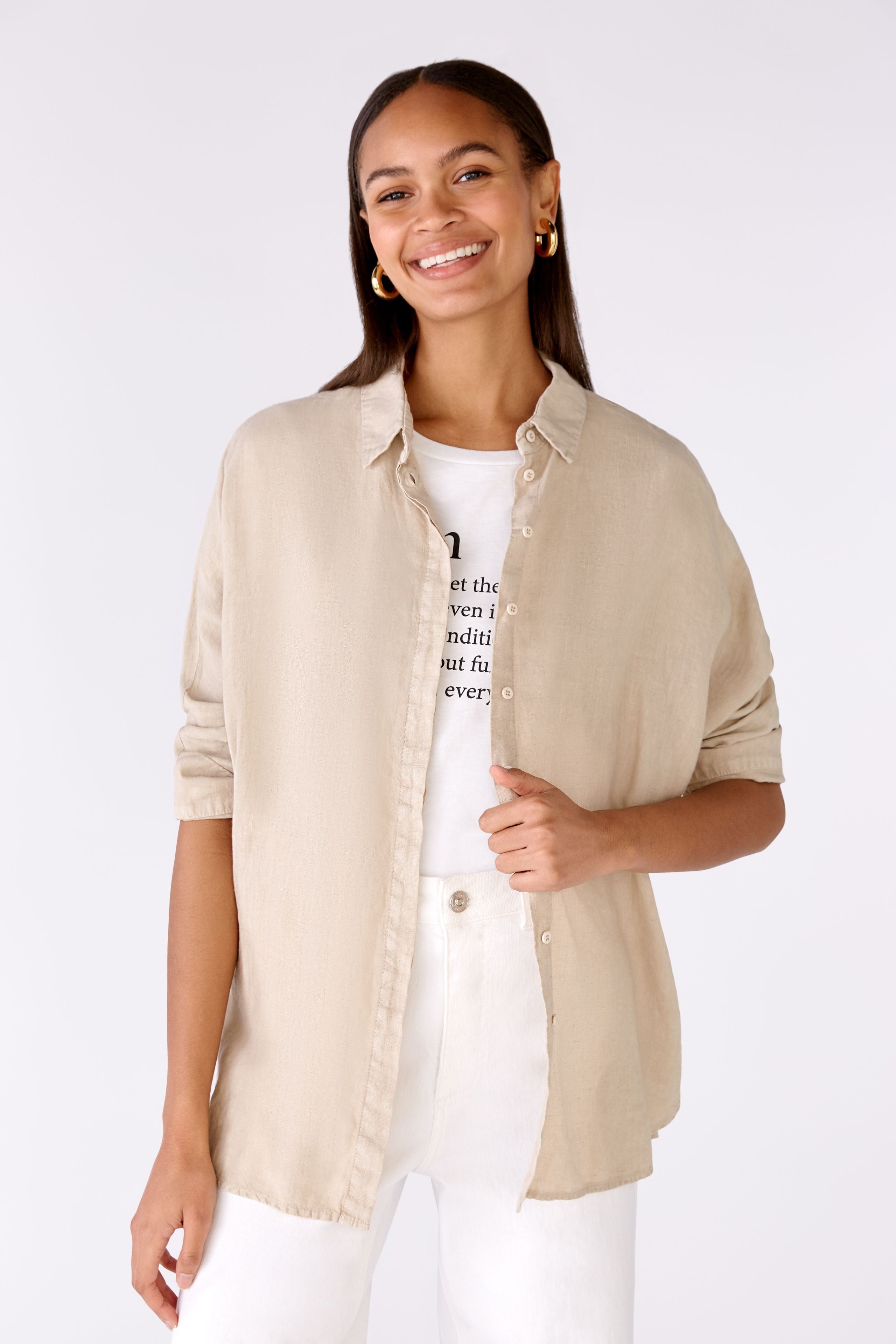 Shirt Blouse 100% Linen