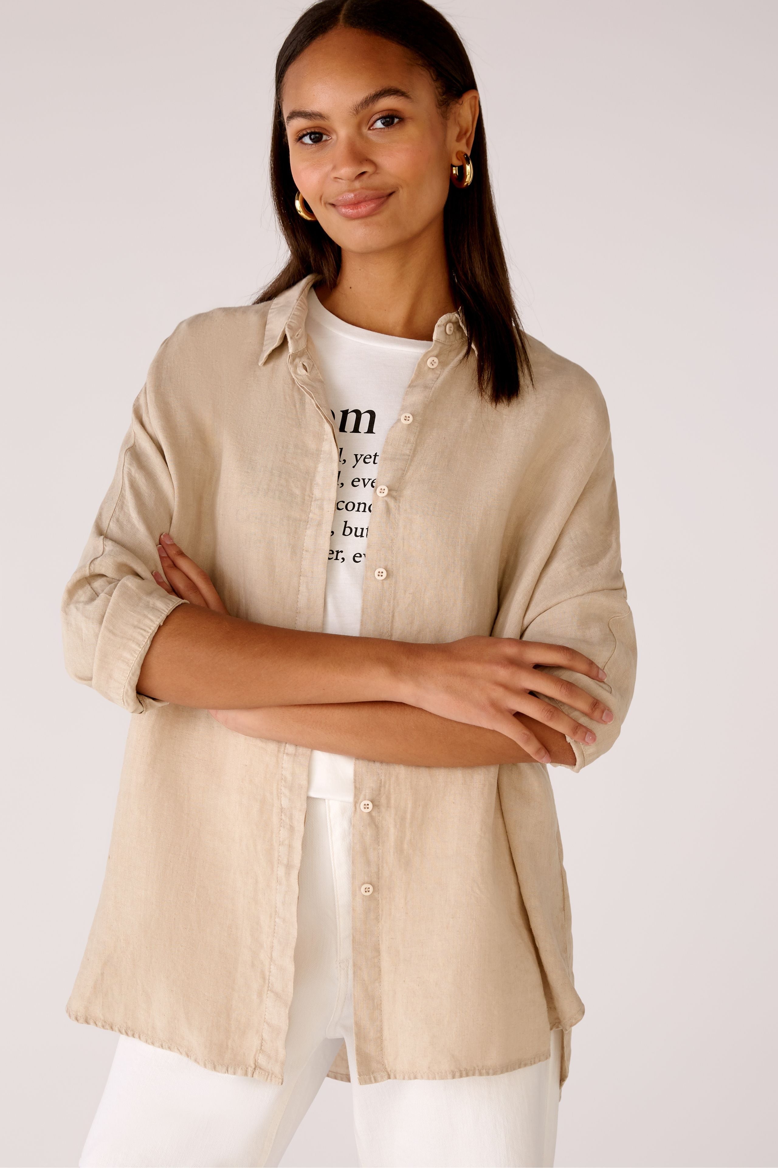 Shirt Blouse 100% Linen