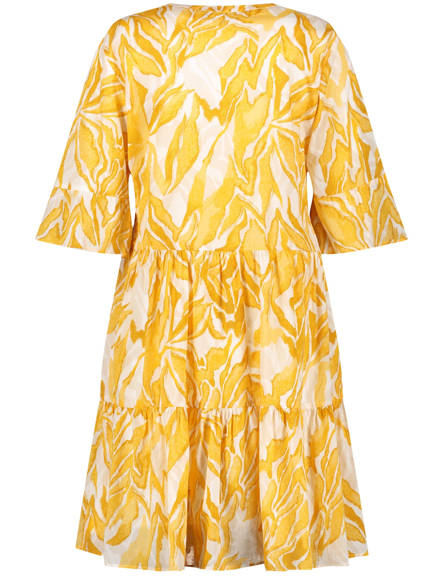 Short A-Line Dress With A Print