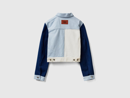 Short Color Block Jacket