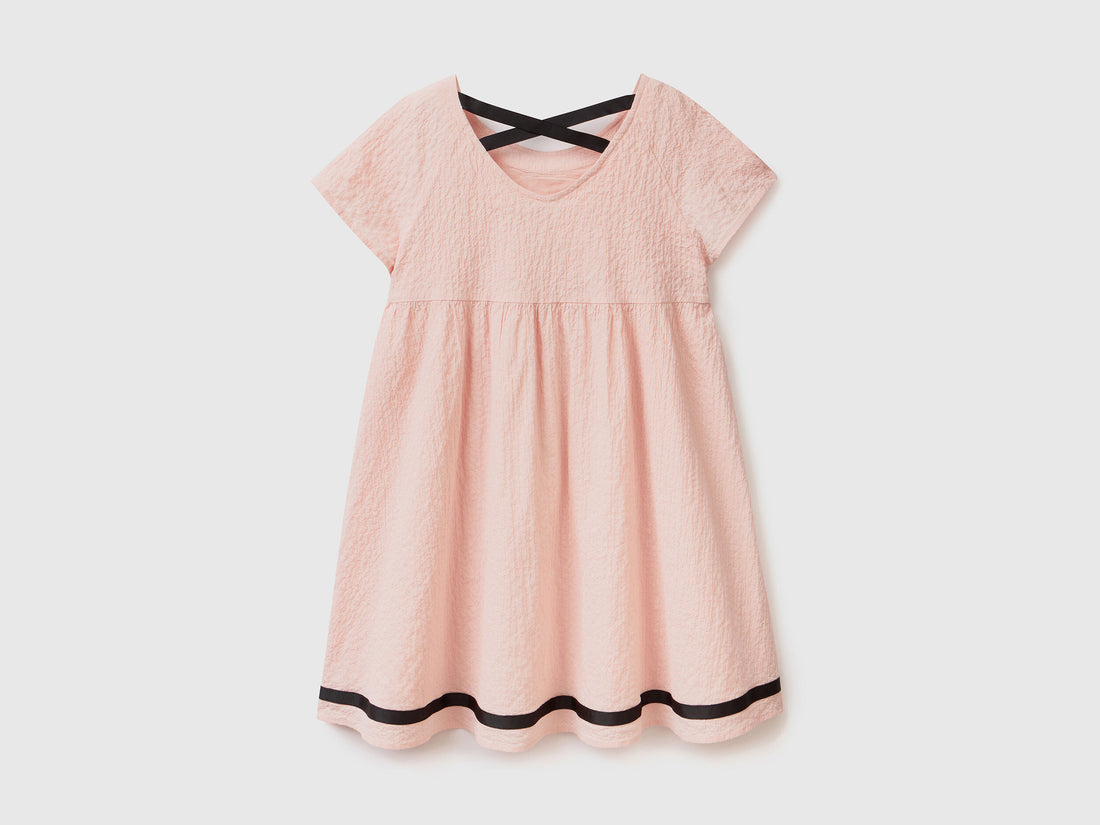 Short Dress In Stretch Cotton - 02