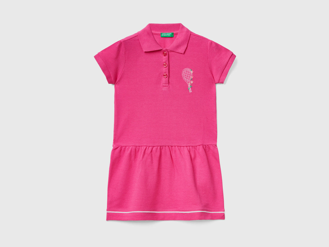 Short Polo-Style Dress - 01