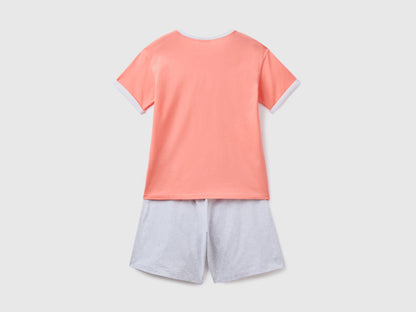 Short Pyjamas In Long Fiber Cotton