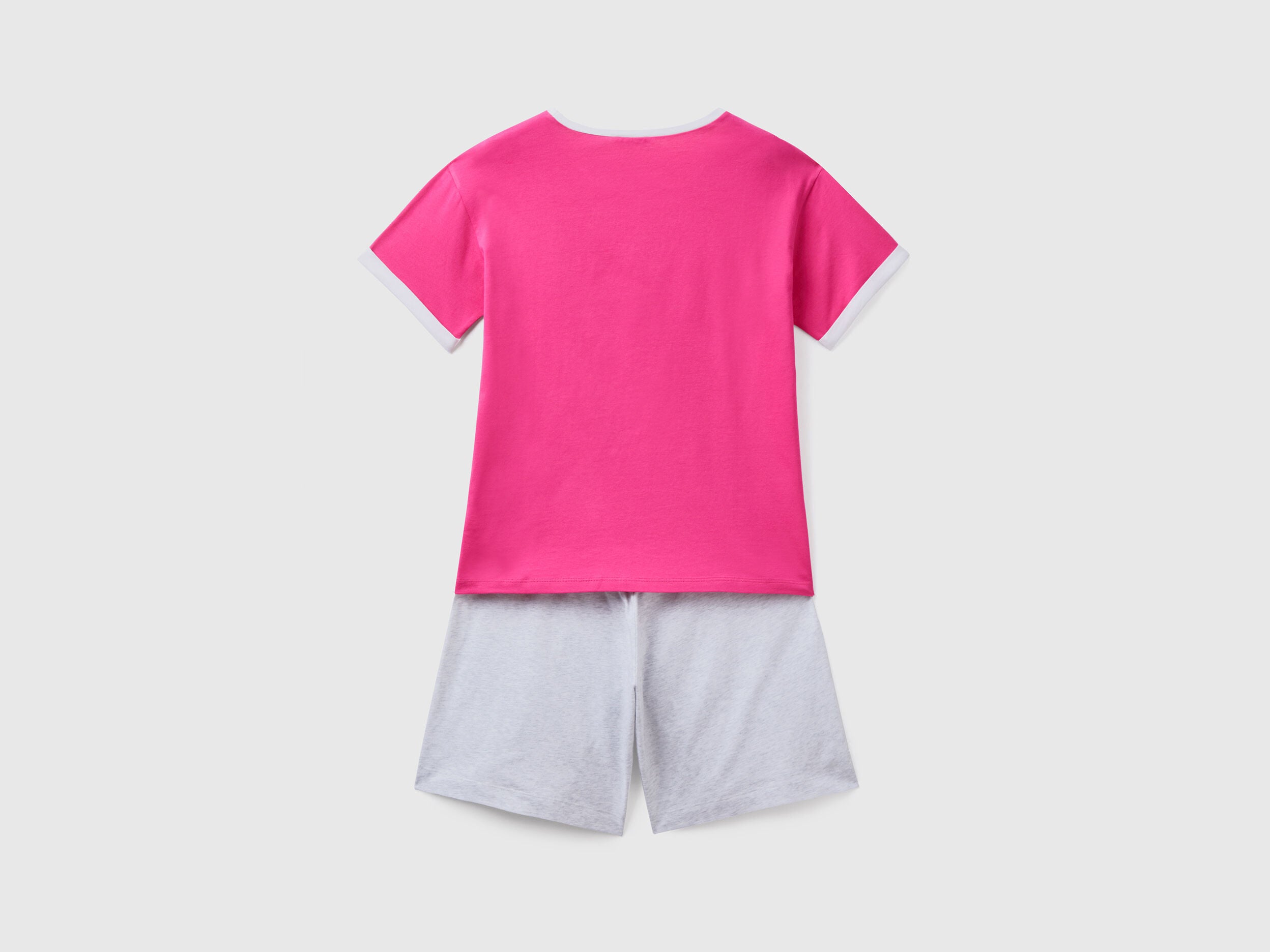 Short Pyjamas In Long Fiber Cotton