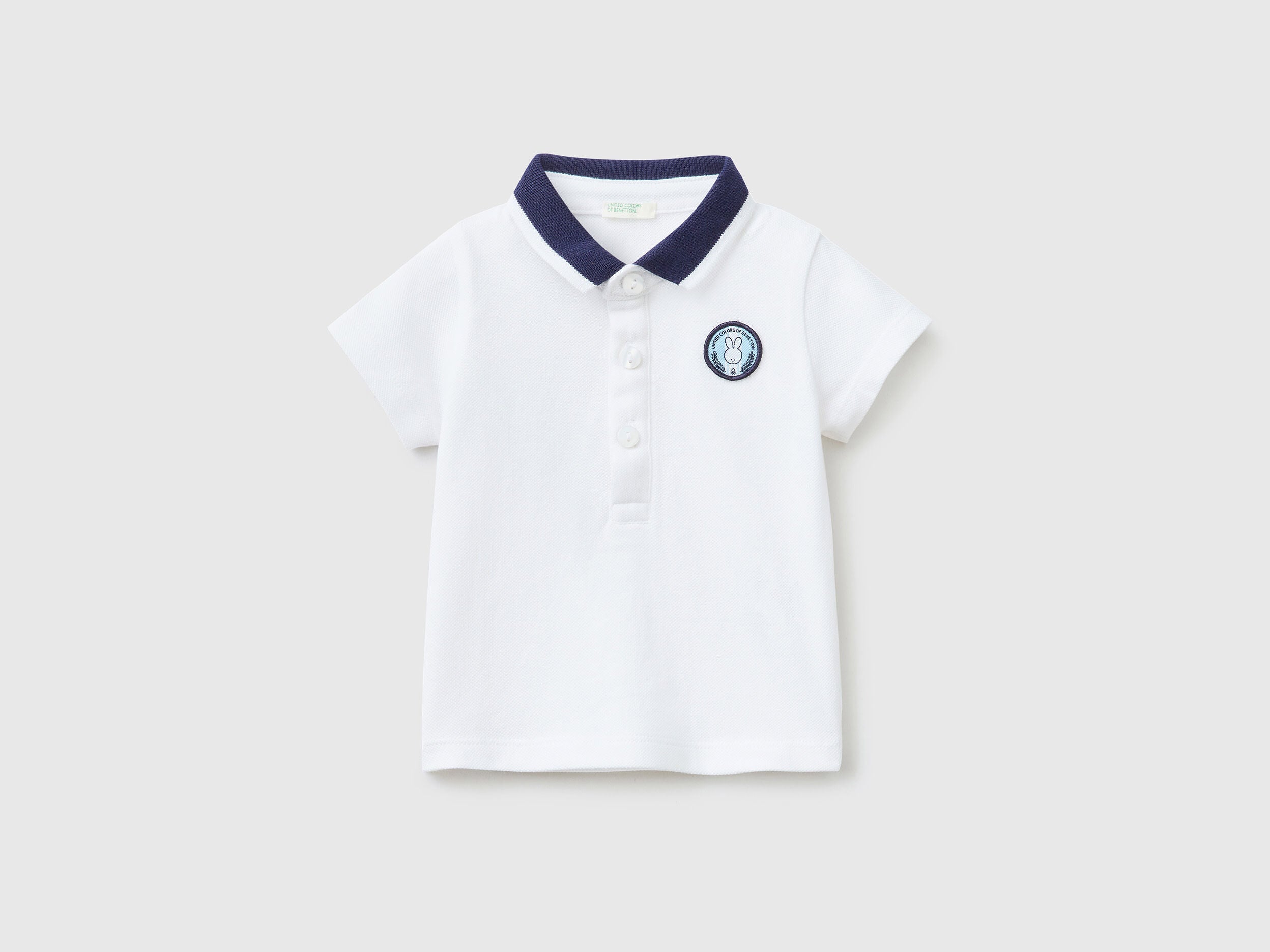 Short Sleeve Polo With Patch - 01