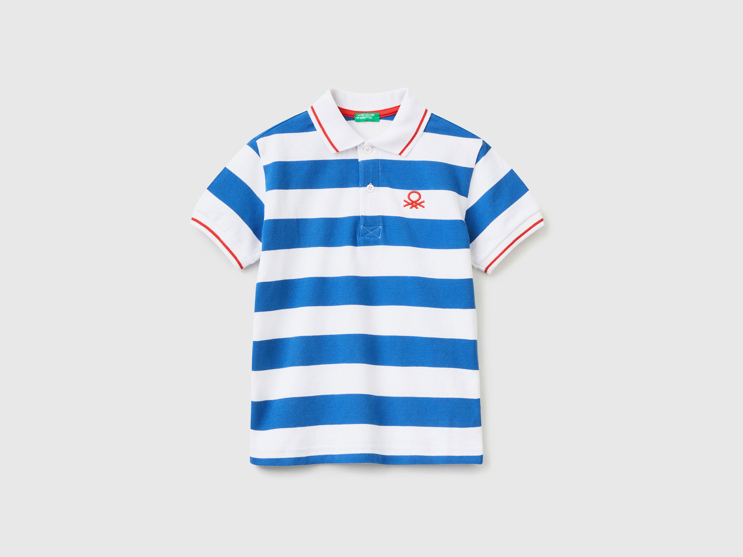 Short Sleeve Polo With Stripes - 01