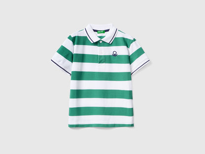 Short Sleeve Polo With Stripes - 01