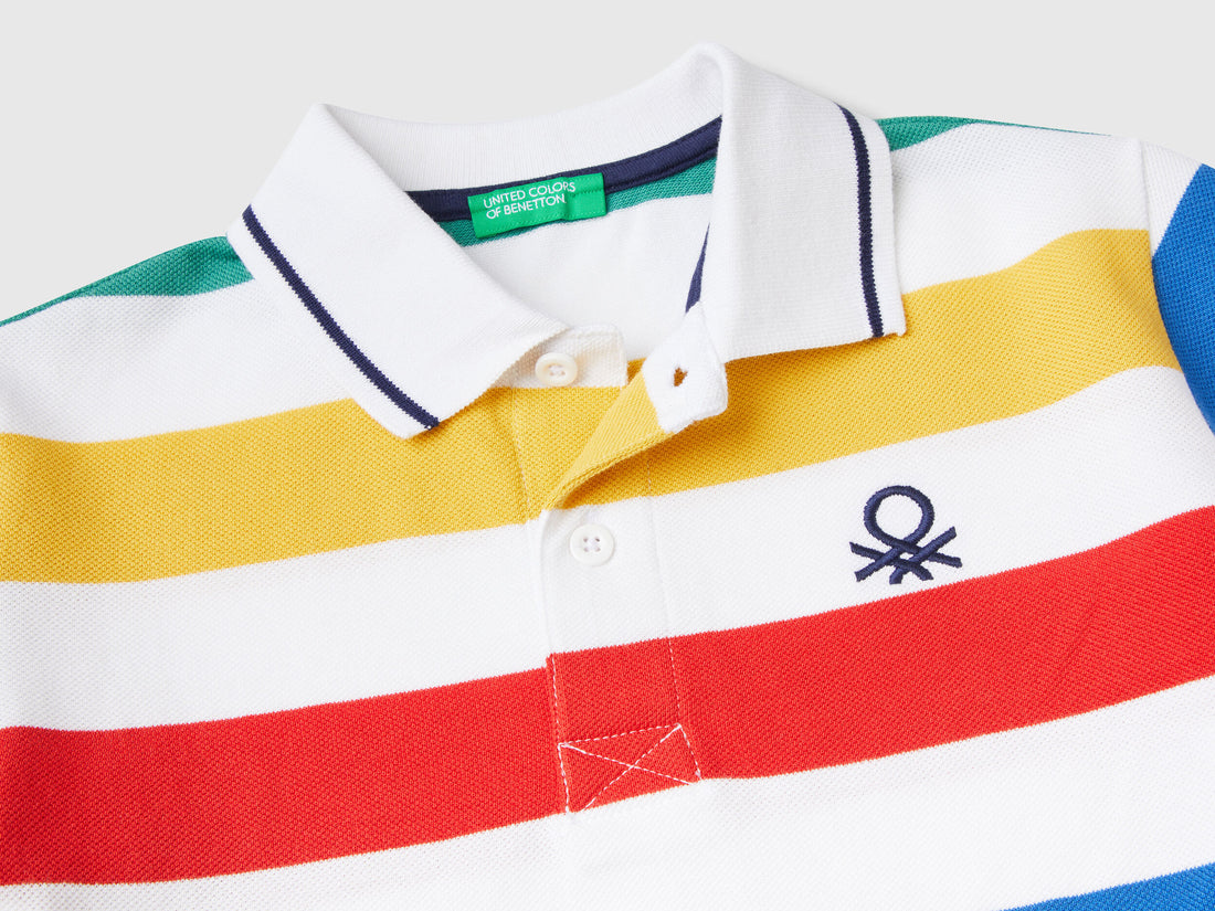 Short Sleeve Polo With Stripes - 02