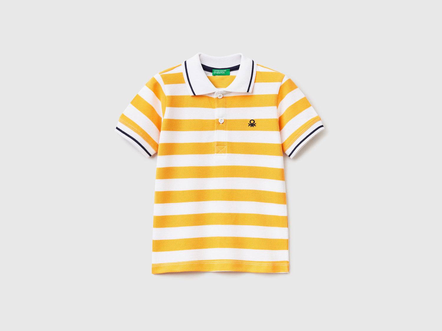 Short Sleeve Polo With Stripes - 01