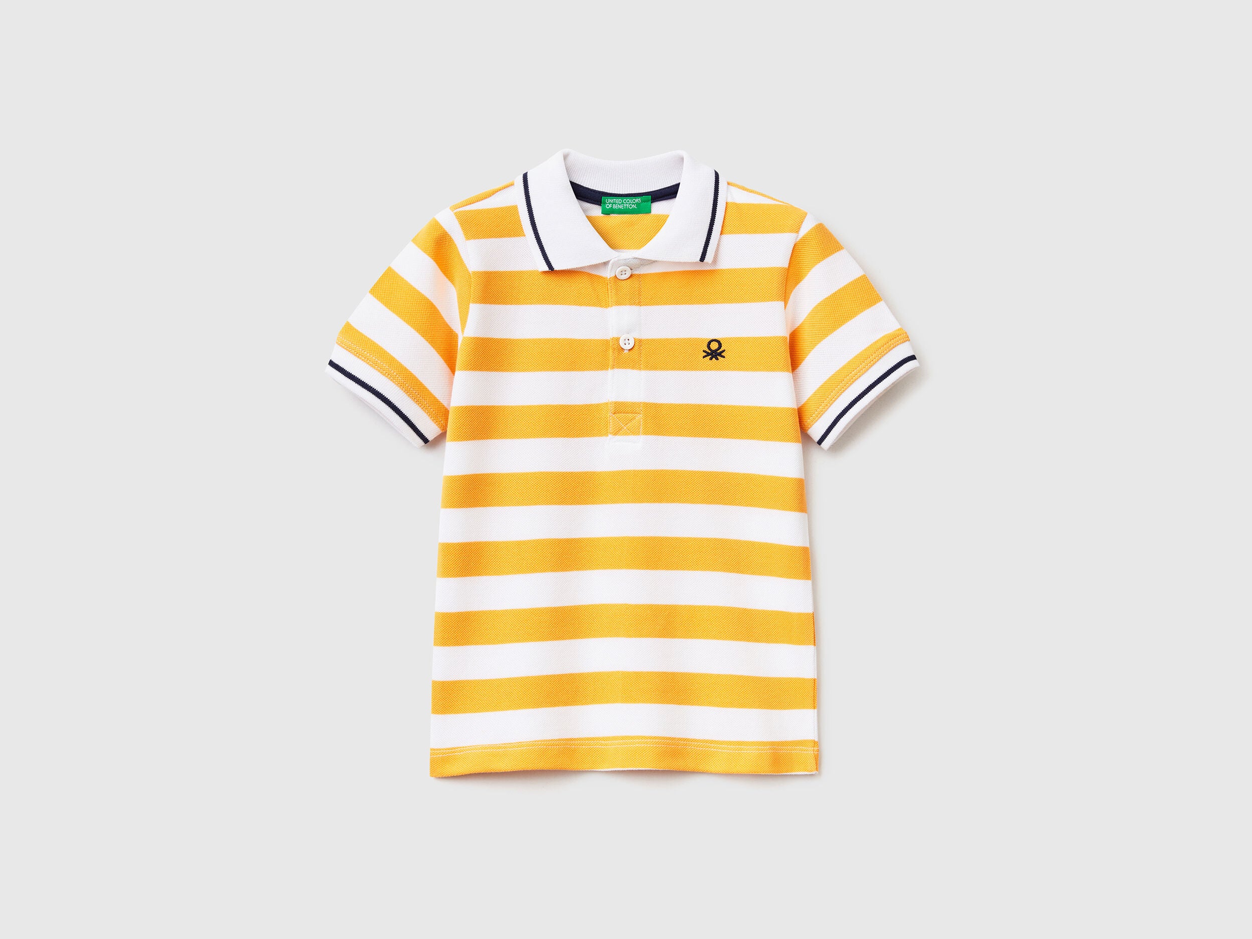 Short Sleeve Polo With Stripes - 01