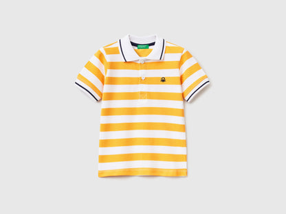 Short Sleeve Polo With Stripes - 01