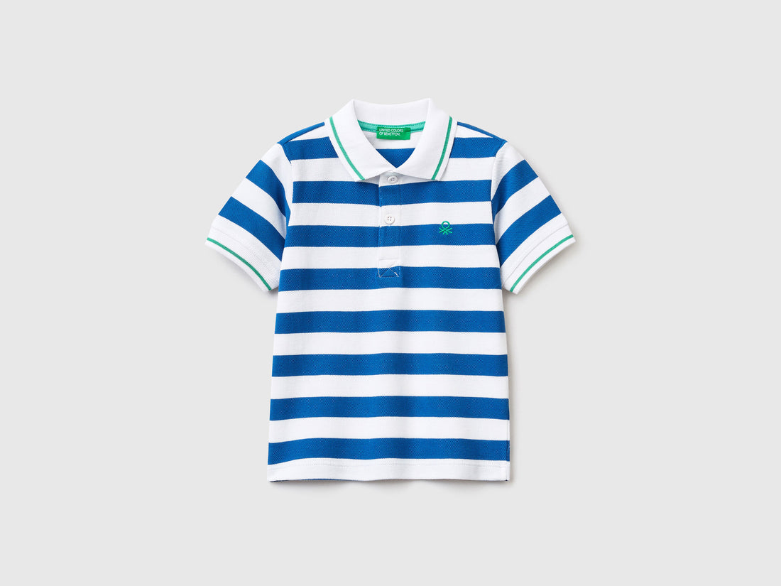 Short Sleeve Polo With Stripes - 01