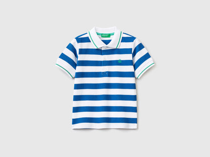 Short Sleeve Polo With Stripes - 01