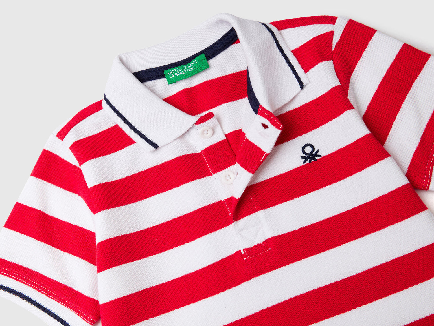 Short Sleeve Polo With Stripes - 02