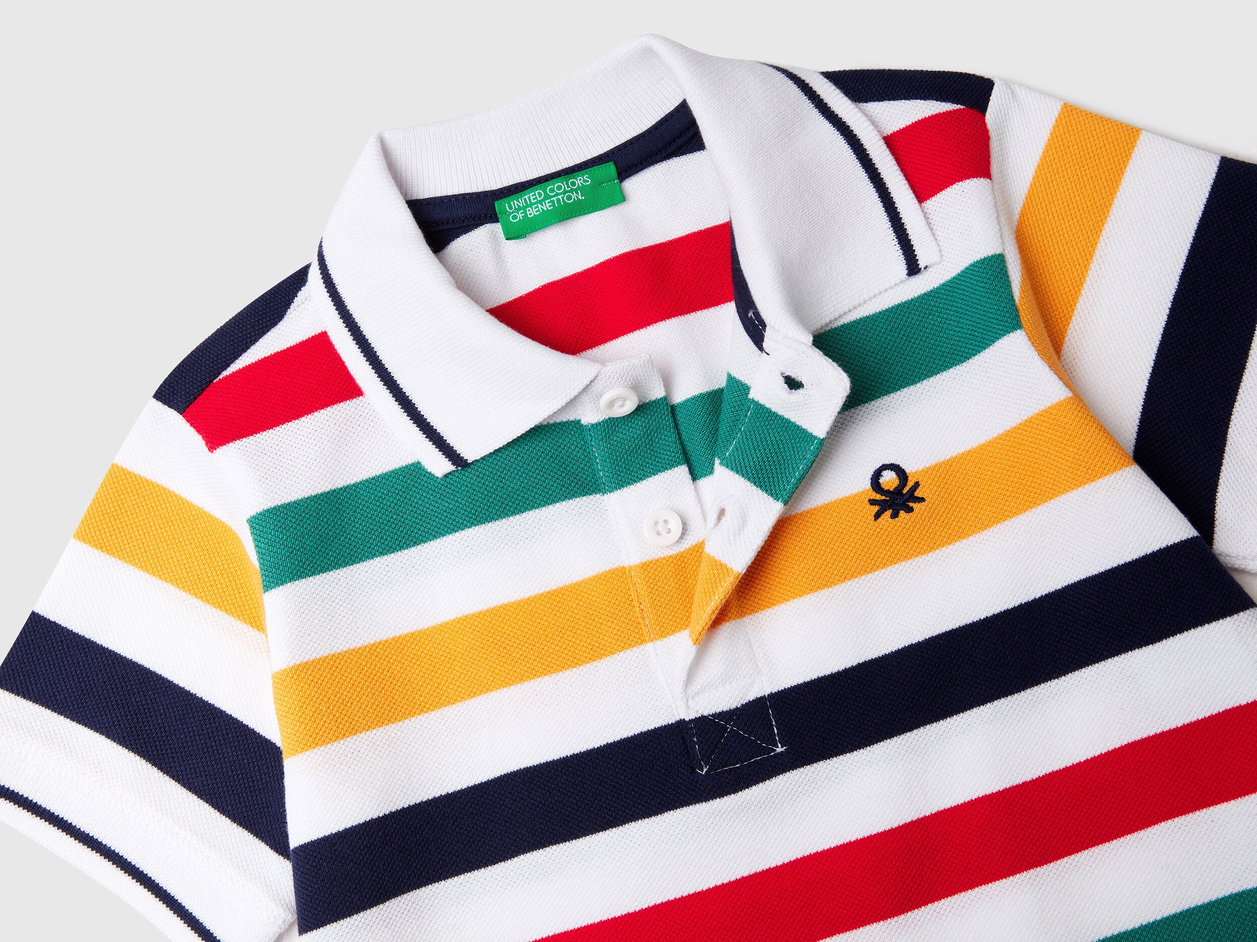 Short Sleeve Polo With Stripes - 02