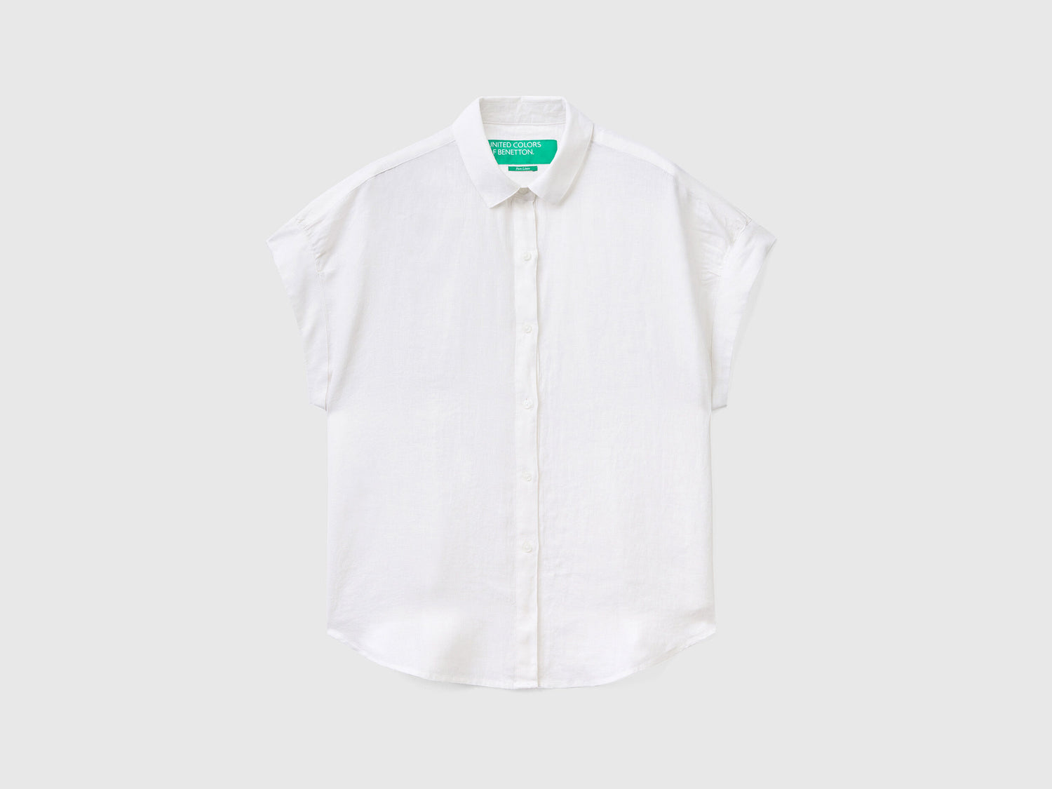 Short Sleeve Shirt In Pure Linen