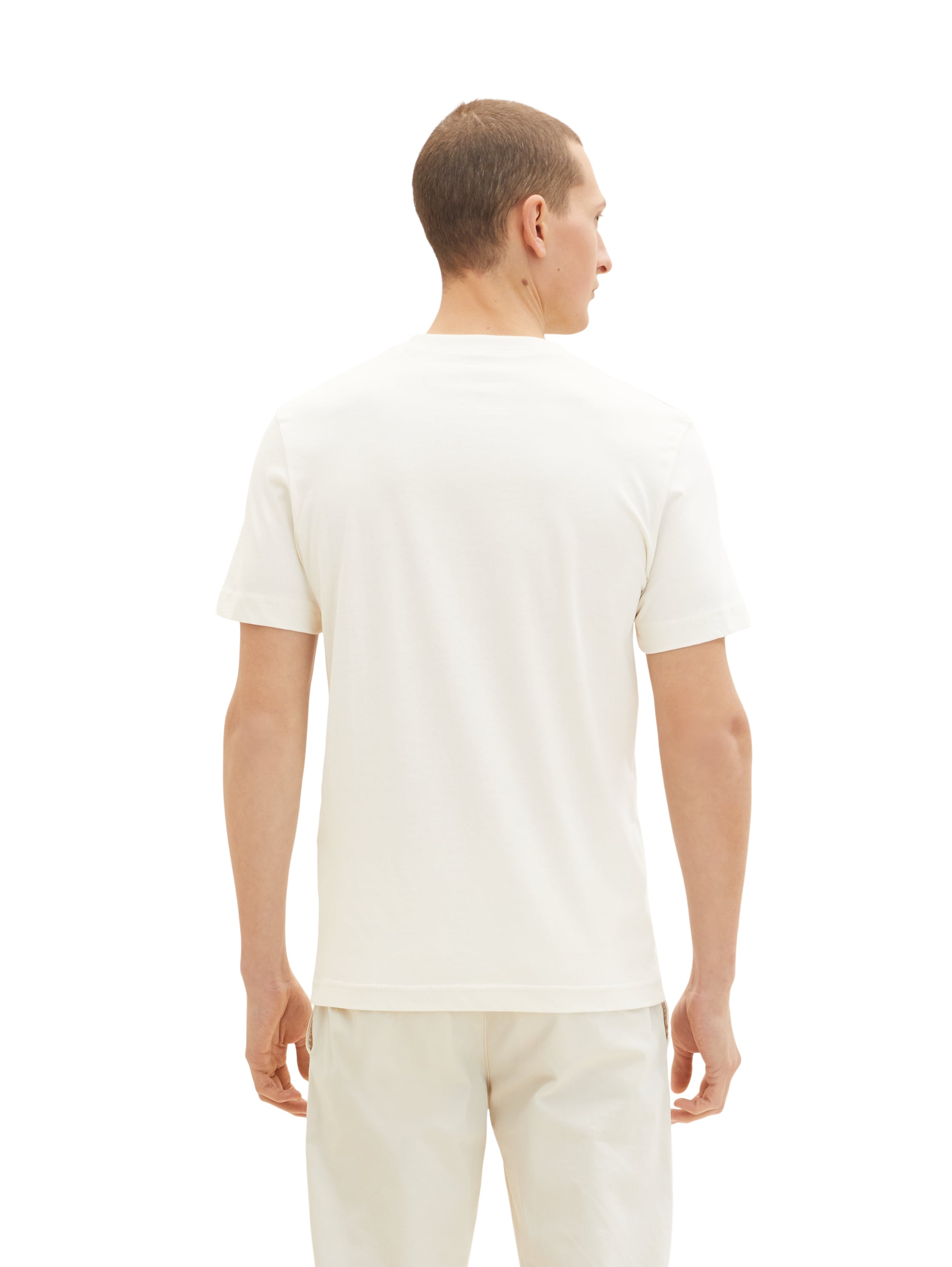 Short Sleeve V-Neck Graphic T-Shirt - BEVAVA