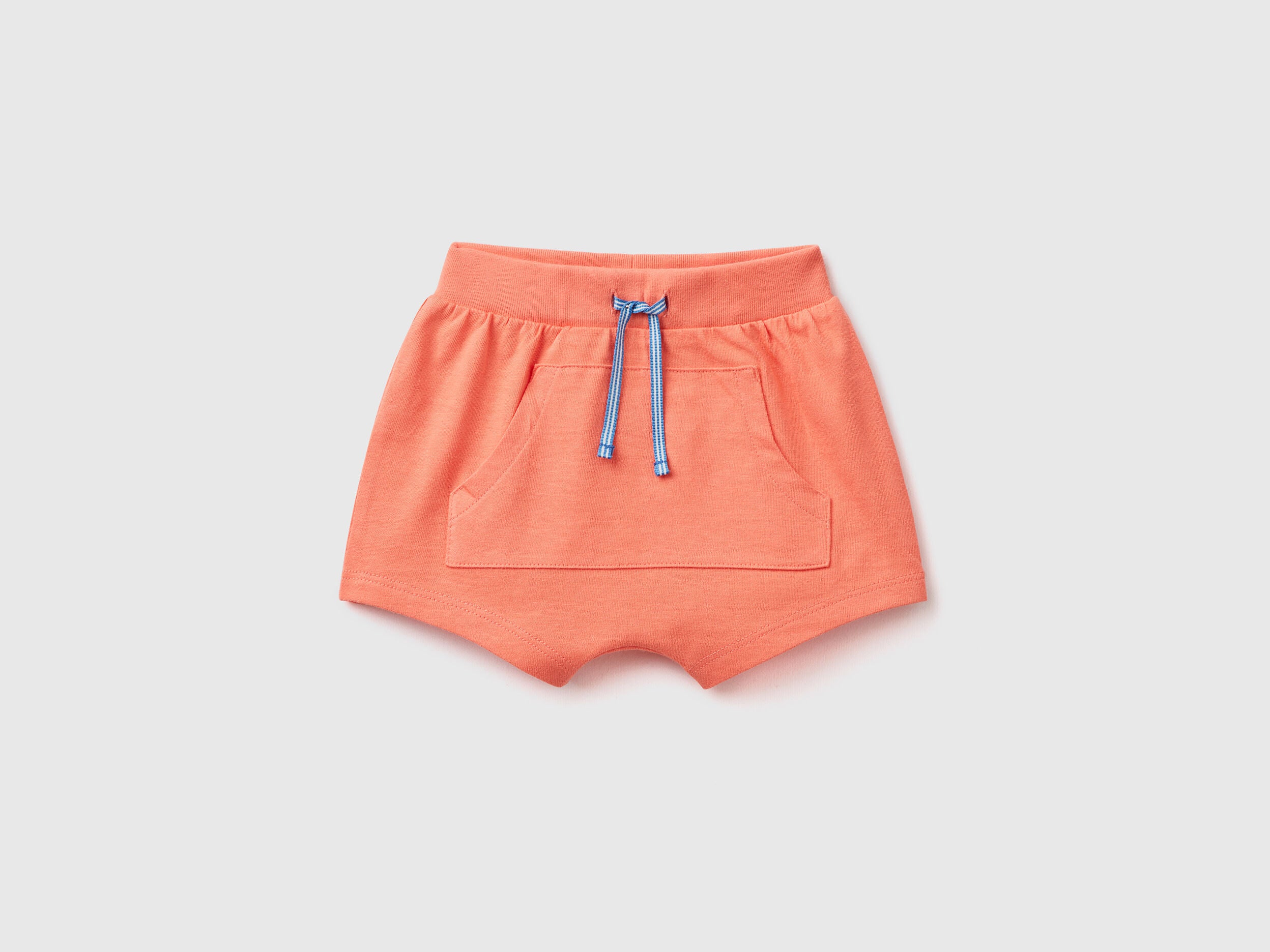 Shorts With Kangaroo Pocket