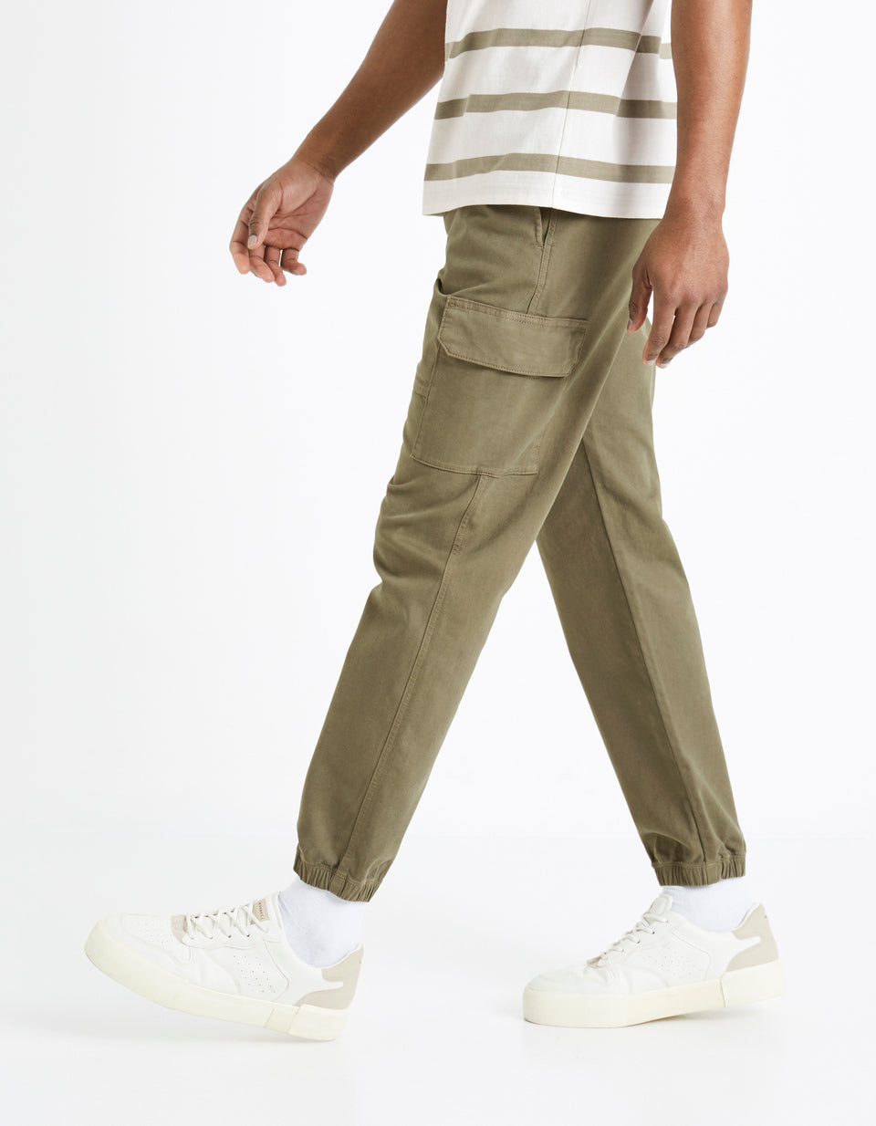 Slim Cargo Pants - Khaki - 03