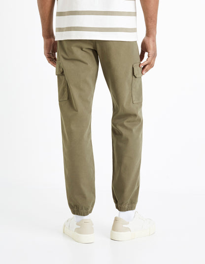 Slim Cargo Pants - Khaki - 04