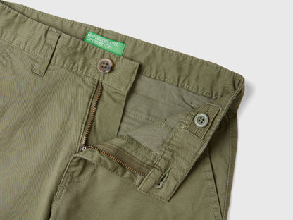 Slim Fit Chinos In Stretch Cotton - 03