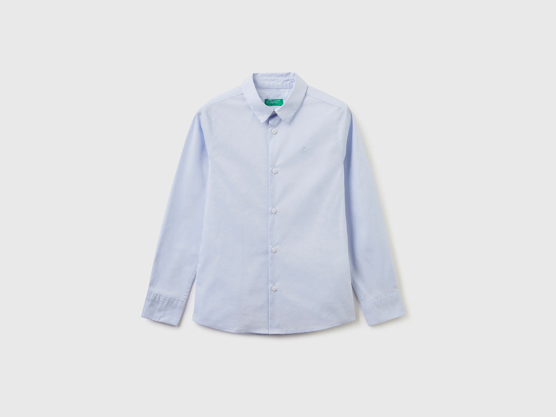 Slim Fit Long Sleeve Shirt - 01