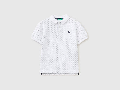 Slim Fit Micro Patterned Polo - 01