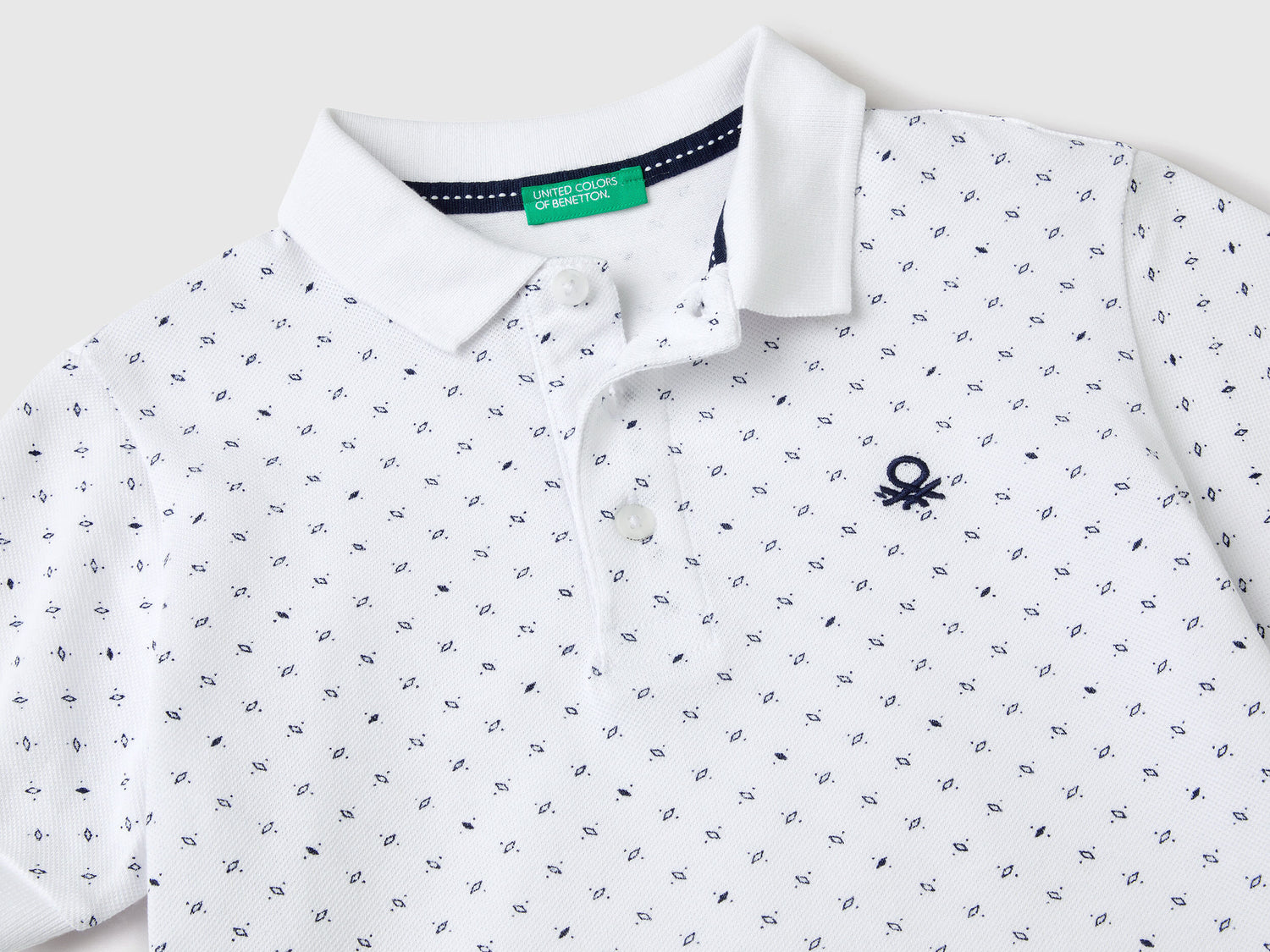 Slim Fit Micro Patterned Polo - 02