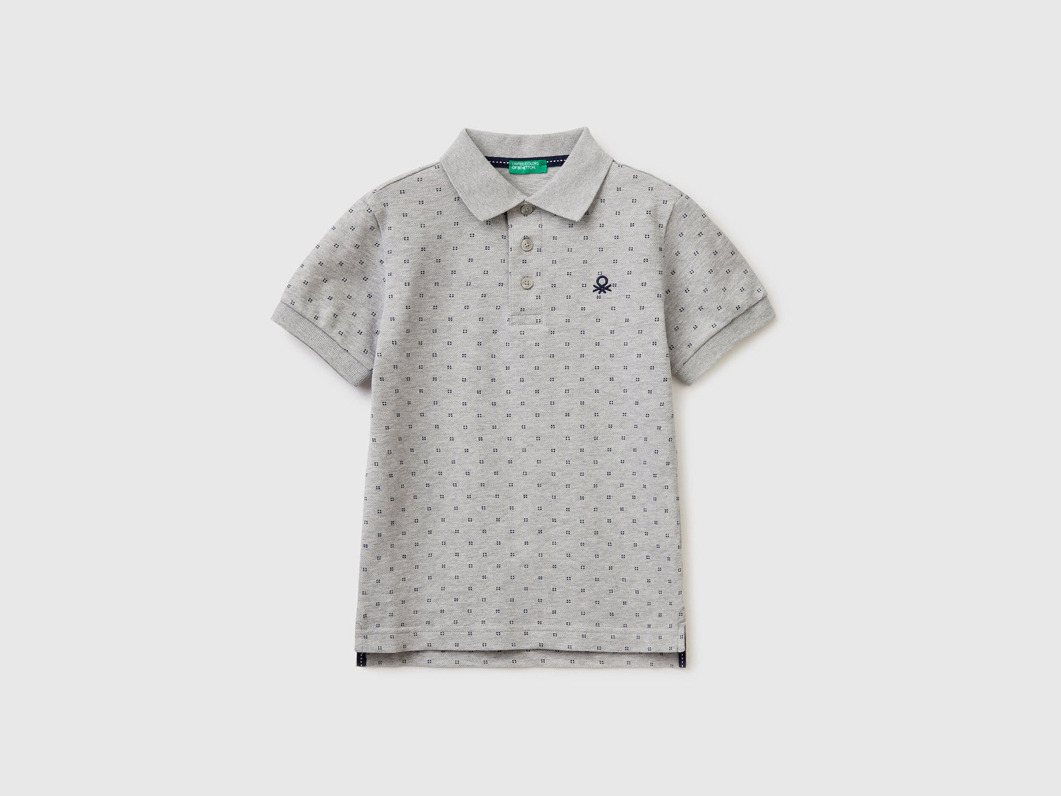 Slim Fit Micro Patterned Polo - 01