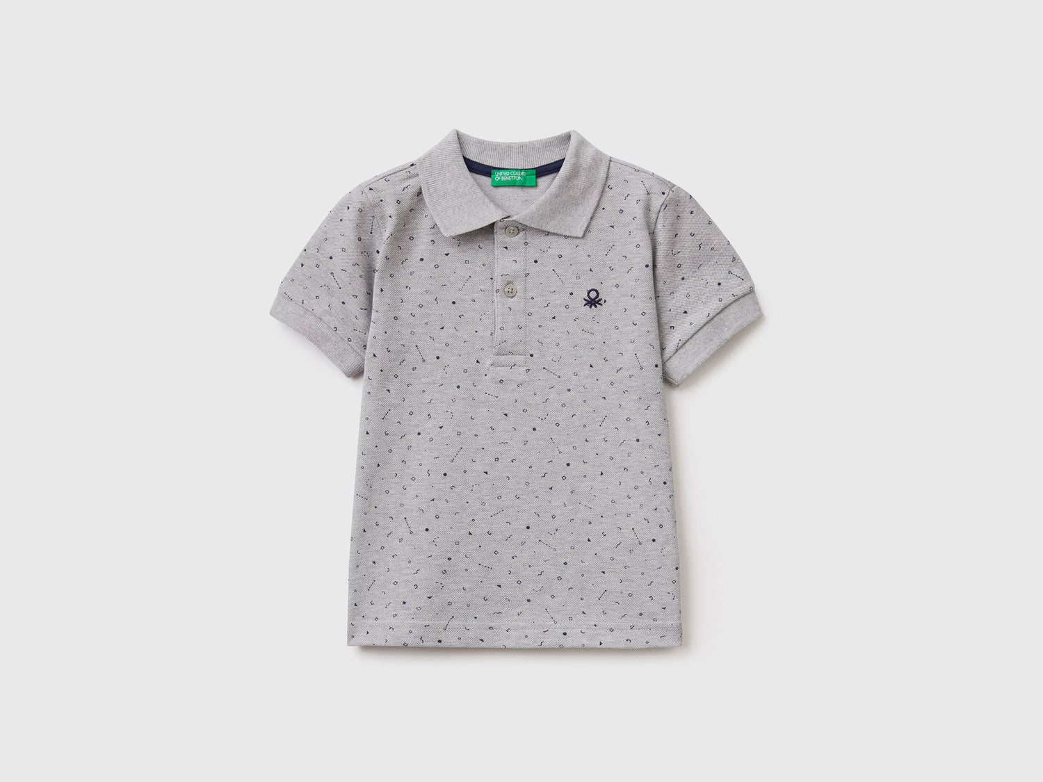 Slim Fit Micro Patterned Polo - 01