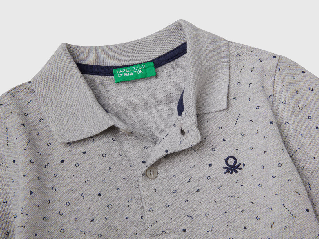 Slim Fit Micro Patterned Polo - 02