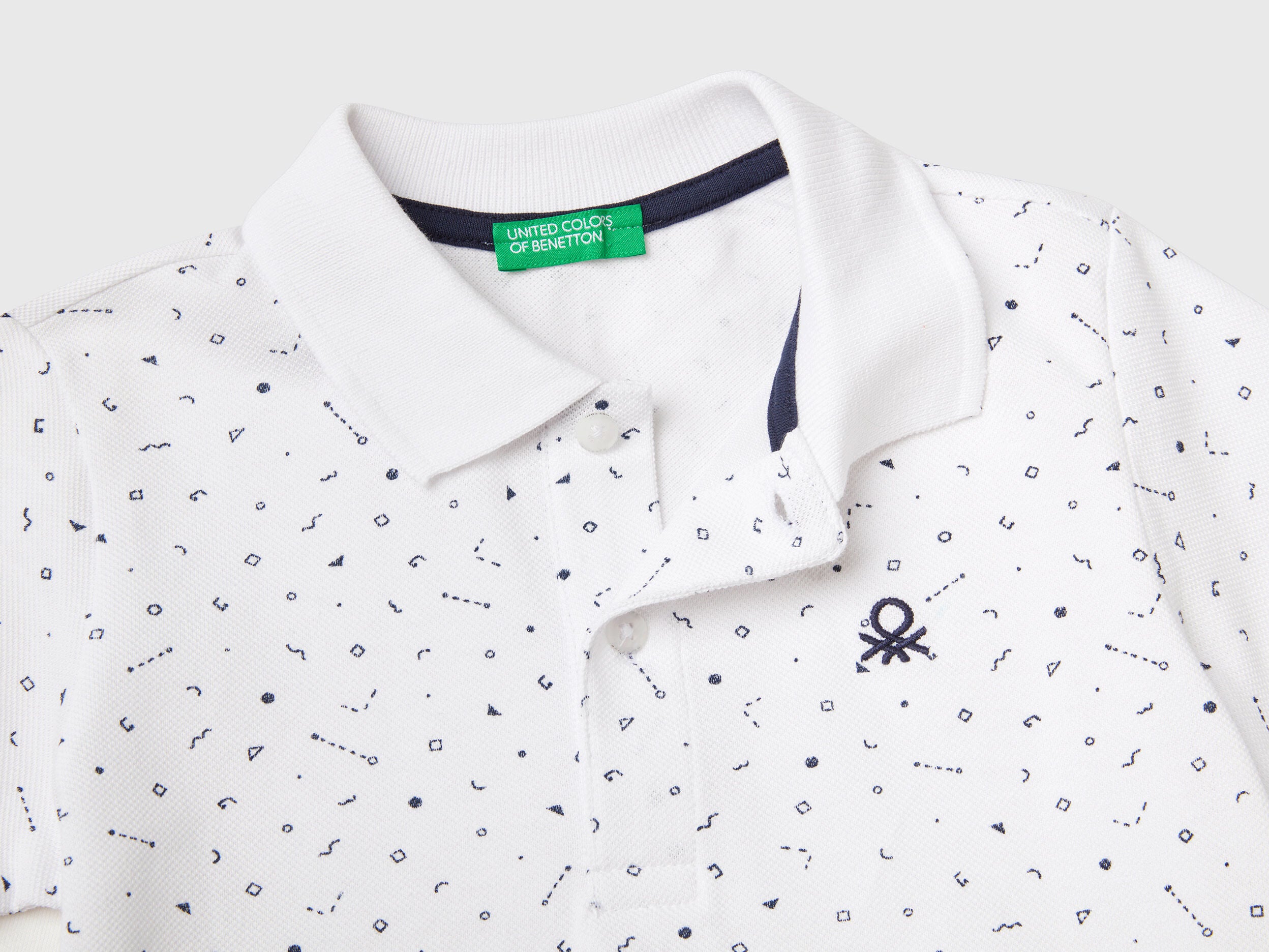 Slim Fit Micro Patterned Polo - 02