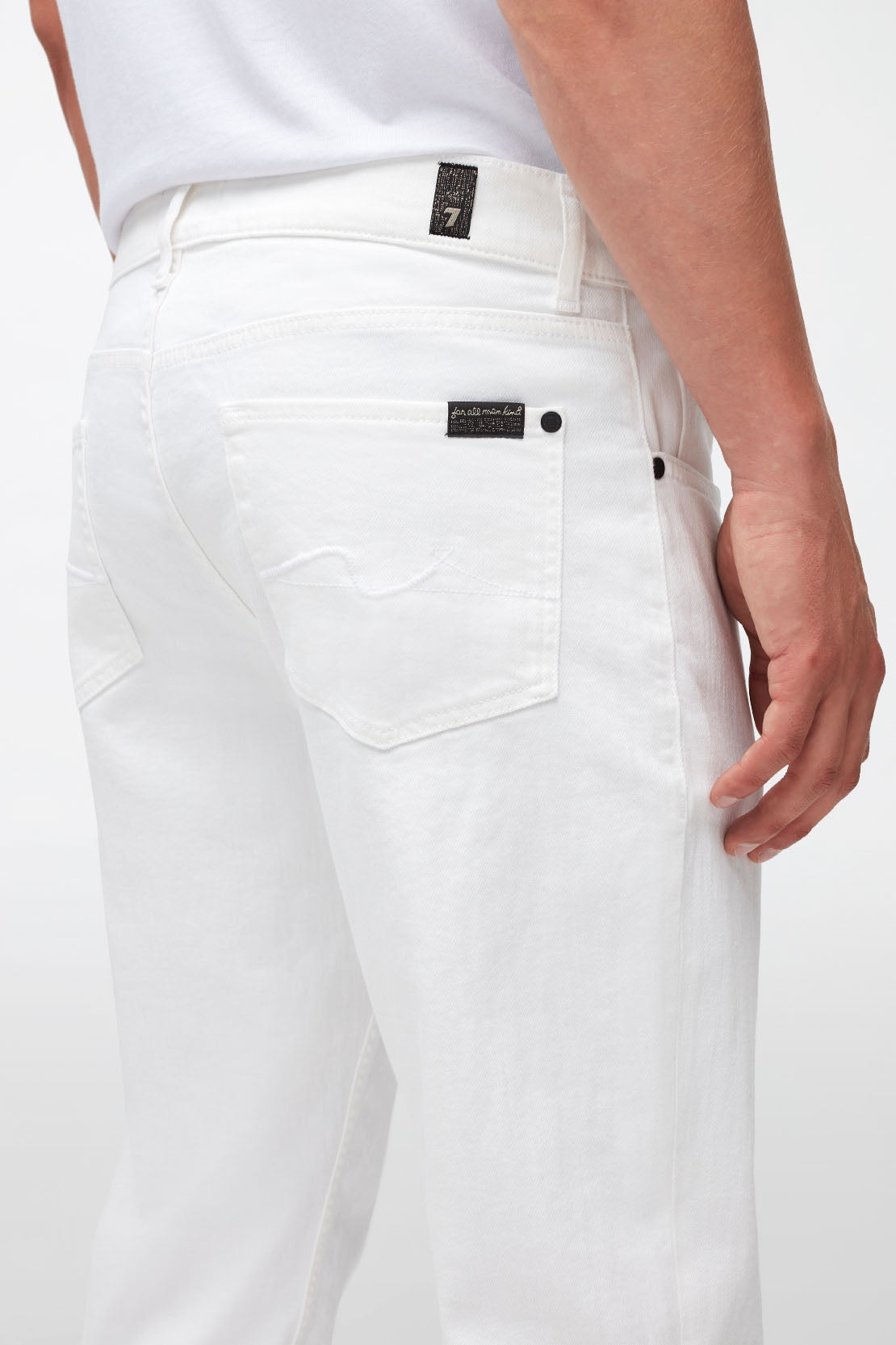 Slimmy Tapered Luxe Performance White White