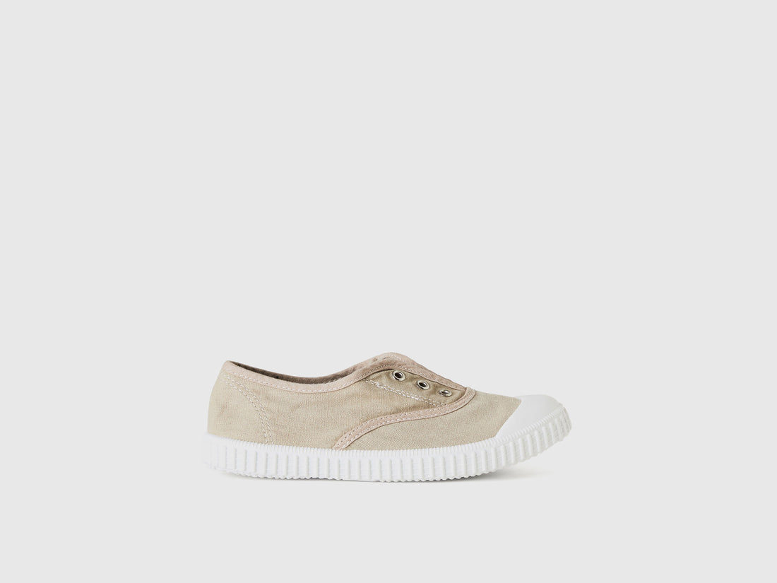 Slip-On Sneakers In Canvas