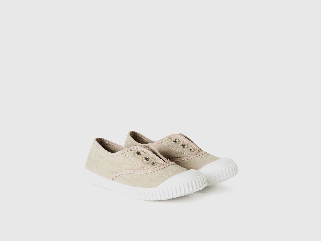 Slip-On Sneakers In Canvas