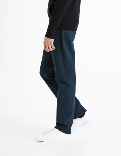 Straight Pants 5 Pockets - Navy - 03