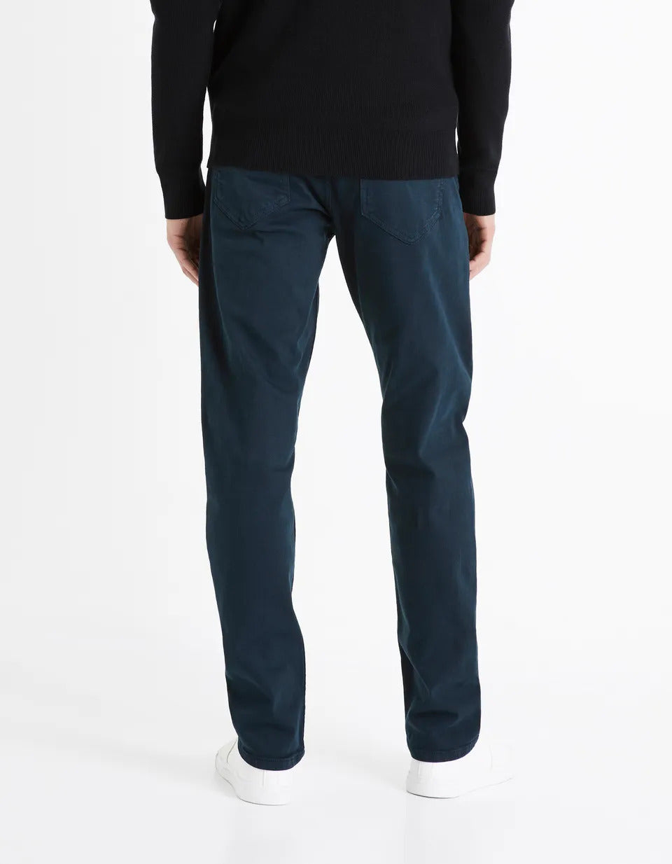 Straight Pants 5 Pockets - Navy - 04
