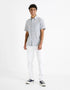 Straight Pants 5 Pockets - White - 01