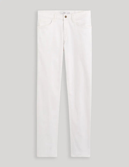 Straight Pants 5 Pockets - White - 05