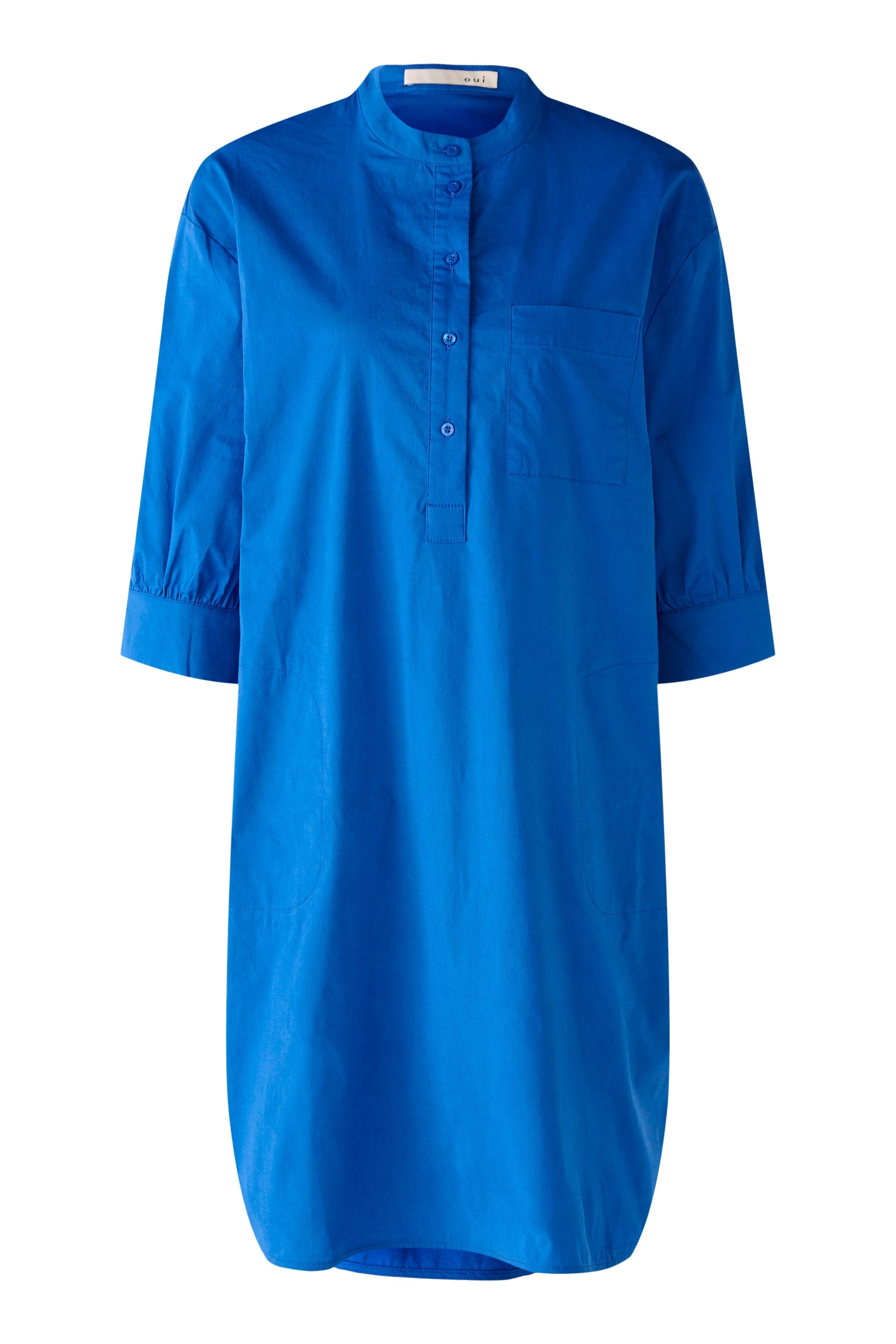 Stretch Cotton Smock Dress Oui